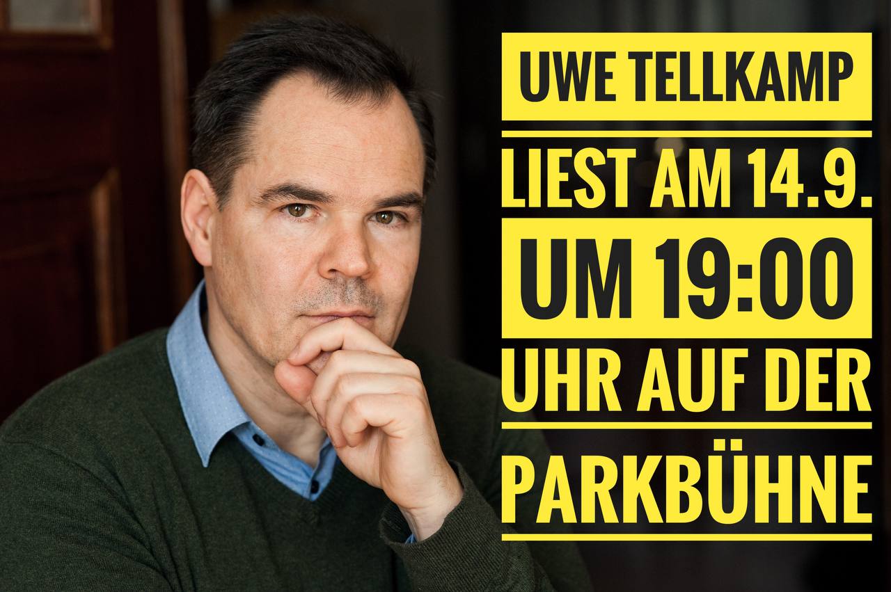 Mehr über den Artikel erfahren Uwe Tellkamp auf der Parkbühne Fürstenwalde
