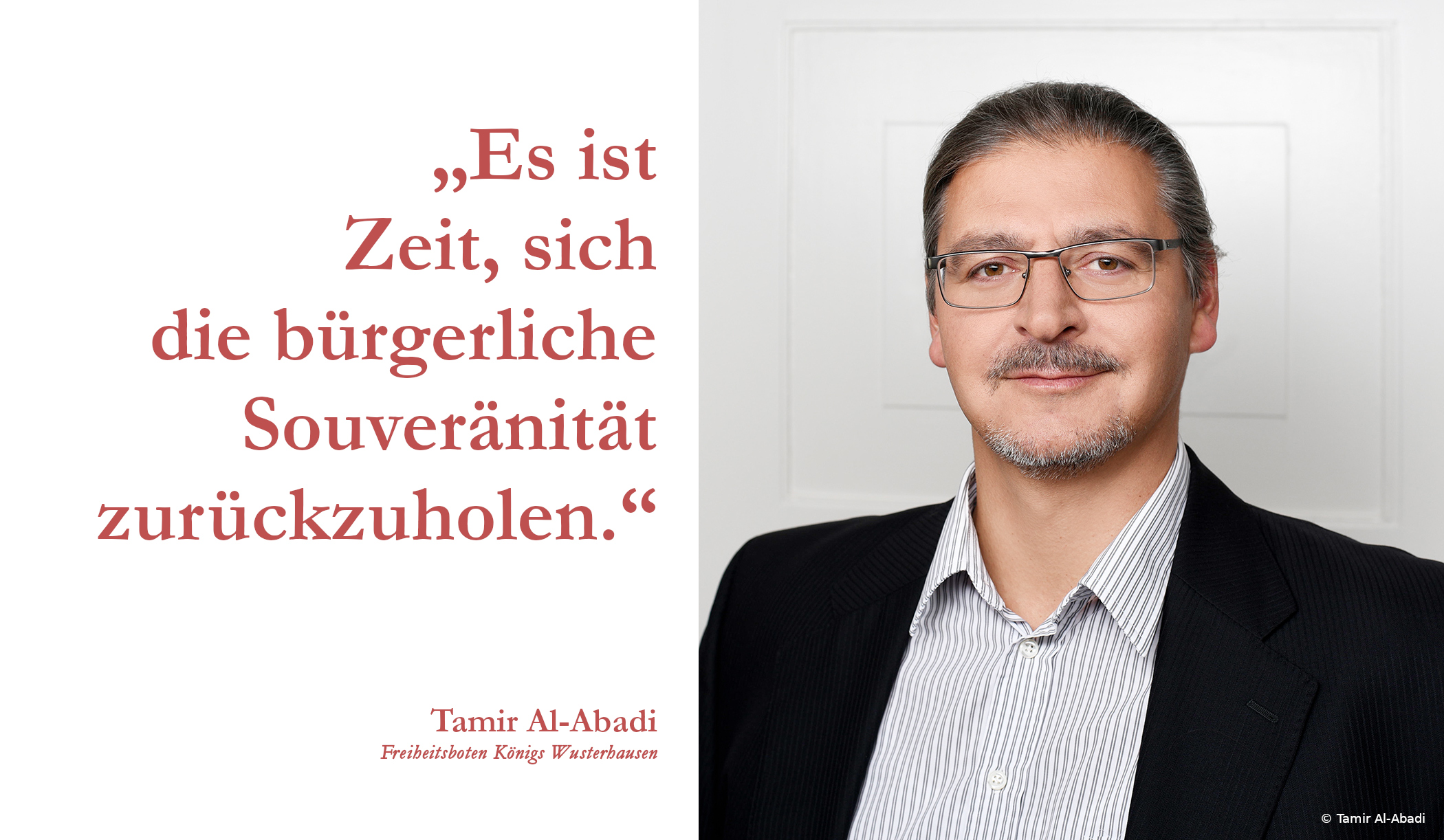 Read more about the article Interview mit Tamir Al-Abadi von den Freiheitsboten Königs Wusterhausen