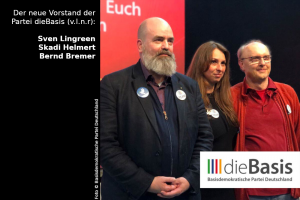 Read more about the article dieBasis: Sven Lingreen aus Hohen Neuendorf ist neuer 1. Bundesvorsitzender
