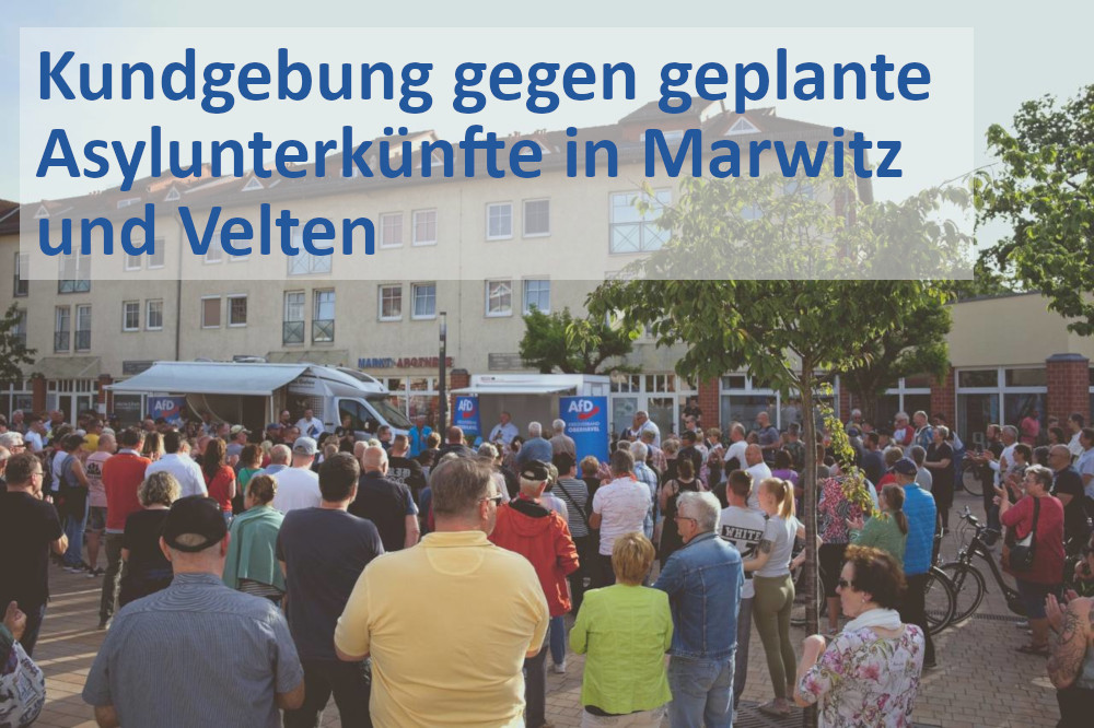 Read more about the article Demo gegen Asylunterkünfte in Velten