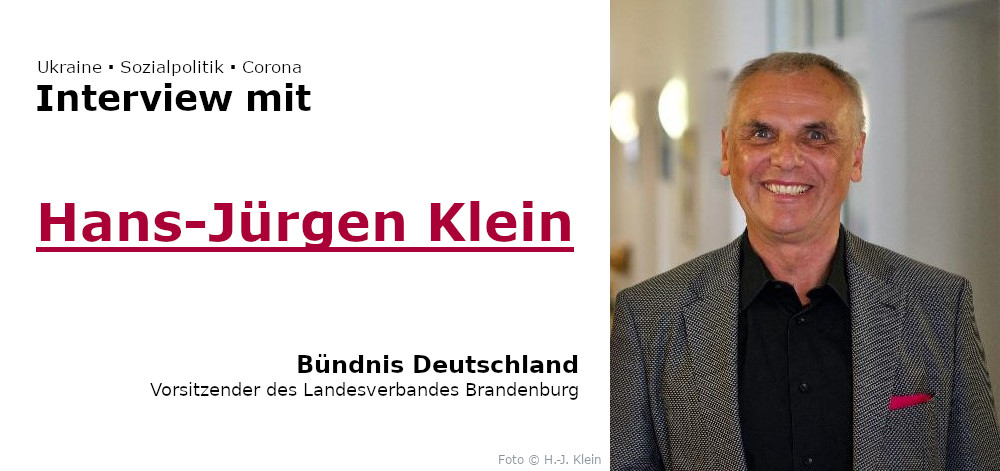 Read more about the article Bündnis Deutschland in Brandenburg: Interview mit dem Landesvorsitzenden Hans-Jürgen Klein