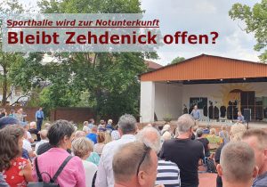 Read more about the article Notunterkunft statt Sport – wie geht es weiter mit der Sporthalle in Zehdenick?