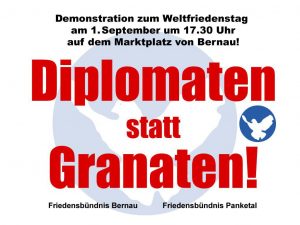 Read more about the article Diplomaten statt Granaten