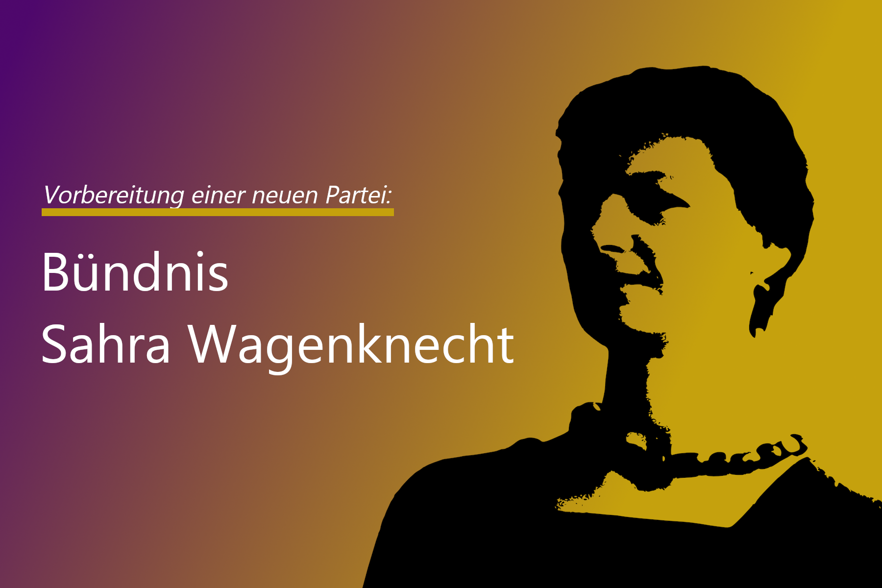 Read more about the article Das will das neue Wagenknecht-Bündnis