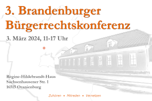 Read more about the article Die Brandenburger Bürgerrechts-Resolution