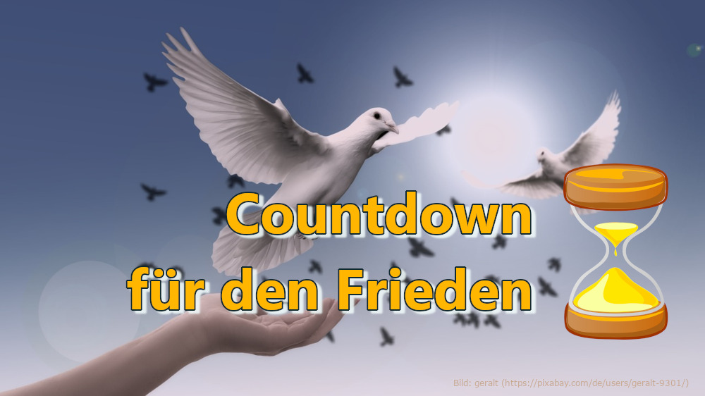 You are currently viewing Countdown für den Frieden