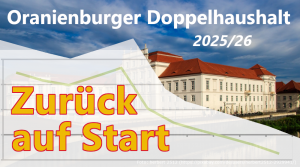 Mehr über den Artikel erfahren Oranienburger Finanzprobleme: Sondersitzung der SVV am 10.06.2025 zum Doppelhaushalt 2025/26