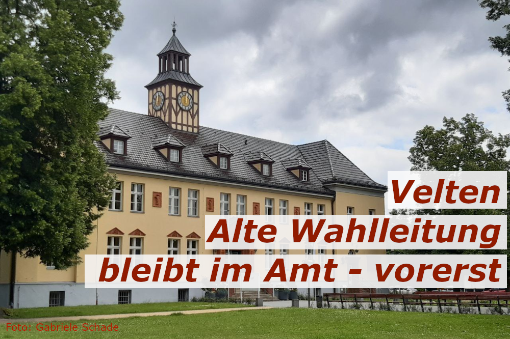 Mehr über den Artikel erfahren Denkwürdige SVV-Sitzung in Velten