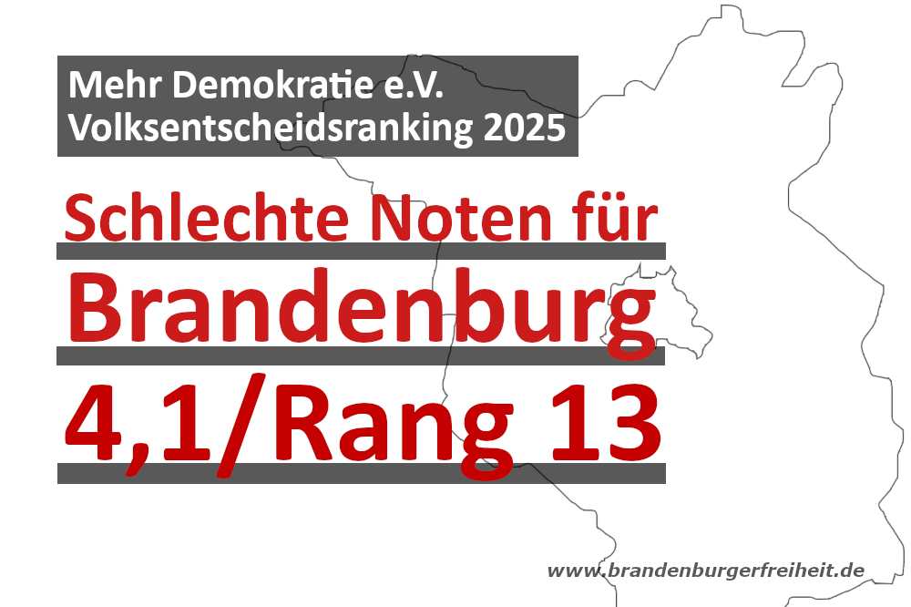 Mehr über den Artikel erfahren Schlechte Noten für Brandenburg