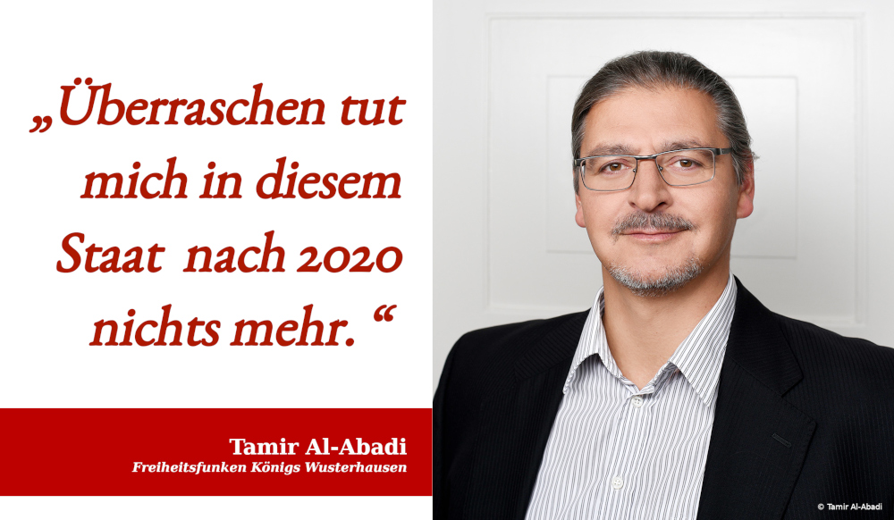 Mehr über den Artikel erfahren Die Gangart wird verschäft – Interview mit Tamir Al-Abadi