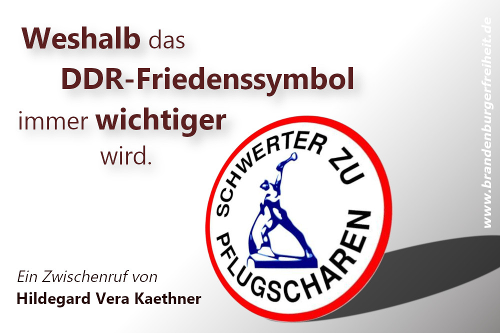 Mehr über den Artikel erfahren Weshalb das DDR-Friedenssymbol immer wichtiger wird