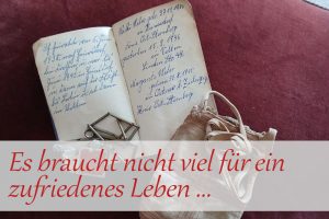 Mehr über den Artikel erfahren Es braucht nicht viel für ein zufriedenes Leben