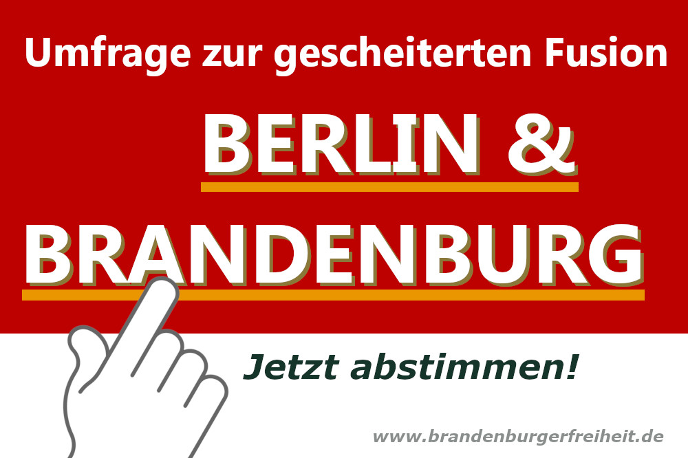 Mehr über den Artikel erfahren Umfrage zur gescheiterten Fusion der Länder Berlin und Brandenburg (1996)