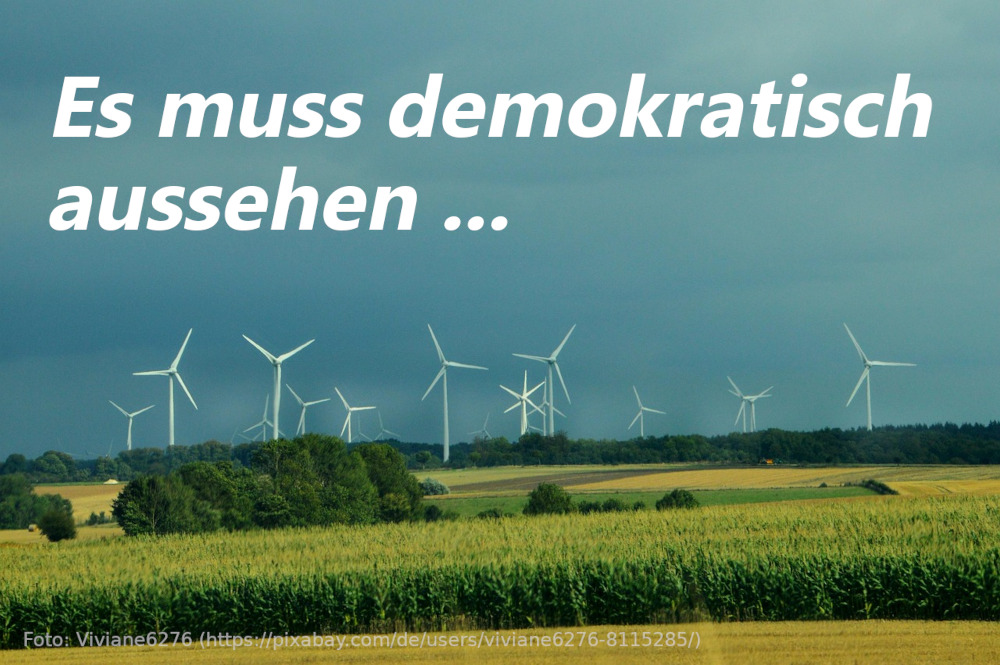 Mehr über den Artikel erfahren „Es muss demokratisch aussehen…